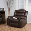 Brown Manual Glider Recliner E167486