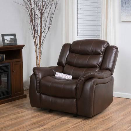 Brown Manual Glider Recliner E167486