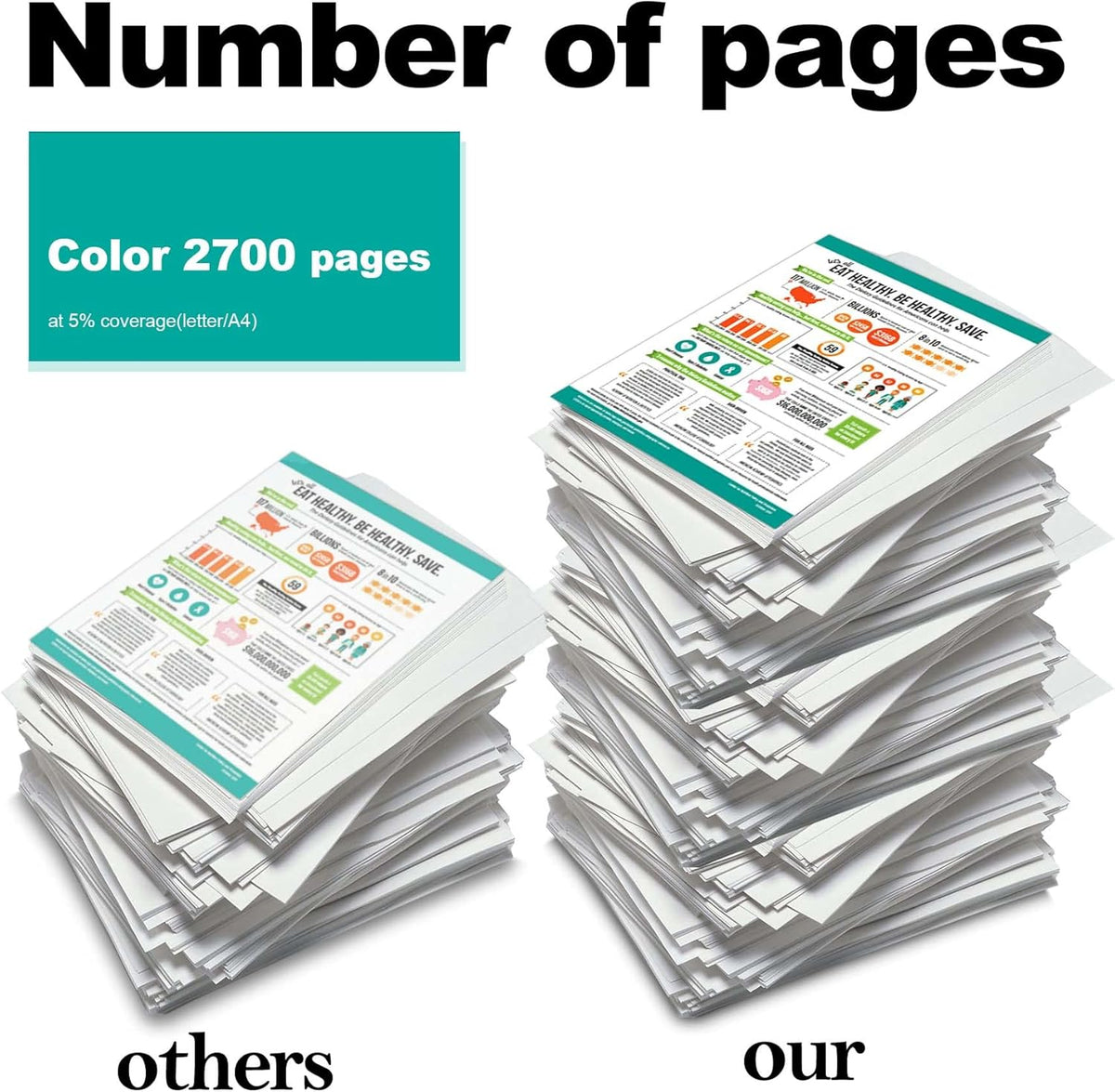 Magenta Remanufactured Toner Cartridge 1 Pack U8267