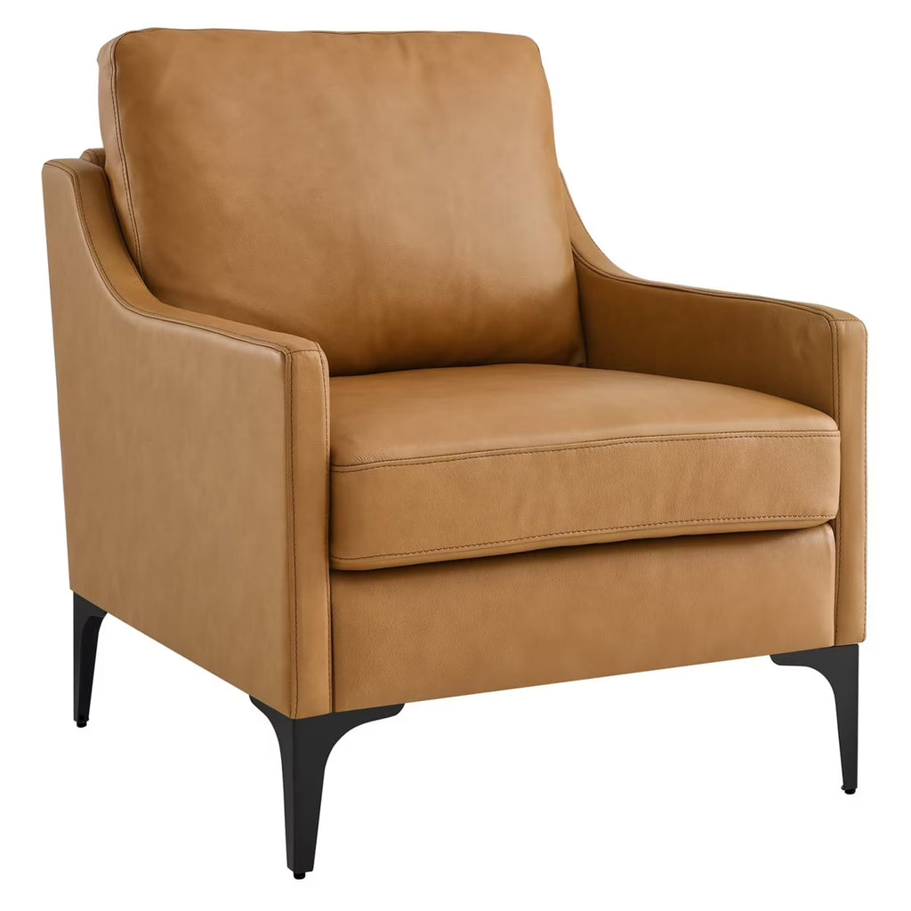 Tan Leather Armchair X784164