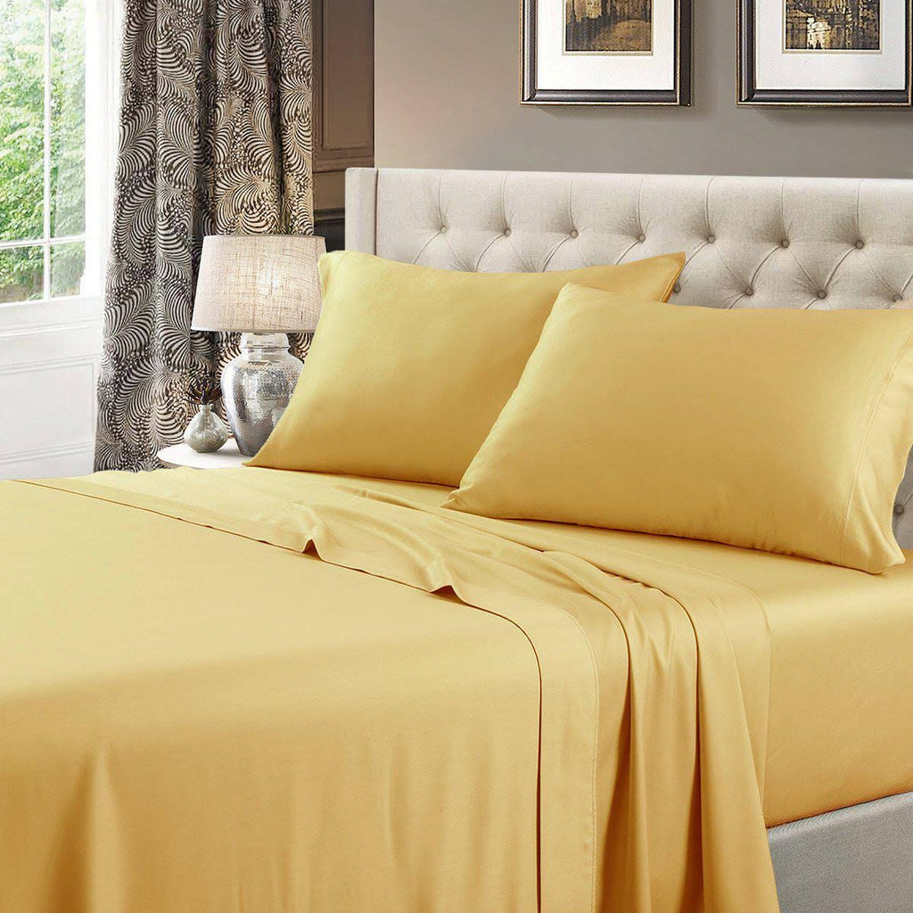 California King Cotton Sheets 600 Thread Count Ivory Z463054