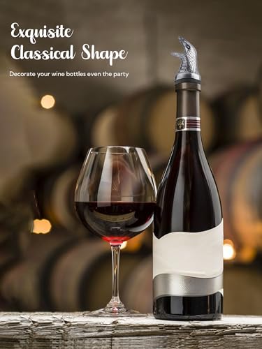 Wine Pourer with Rubber Stopper D27444