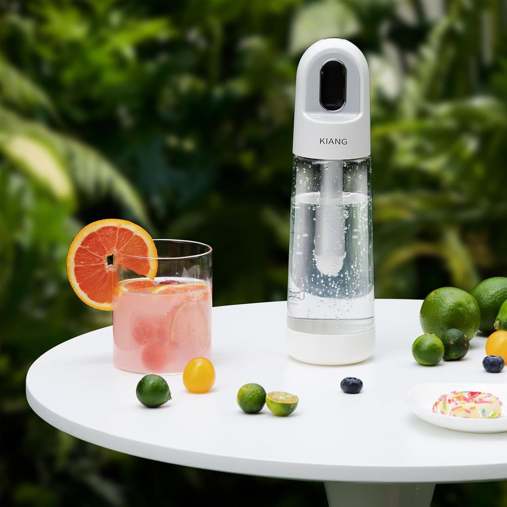 White Soda Maker Compatible With 8 Grams CO2 Charger Y5245