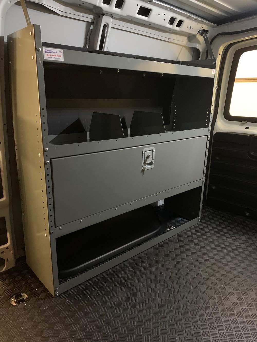 Van Shelving Storage Unit with Door Kit C378511