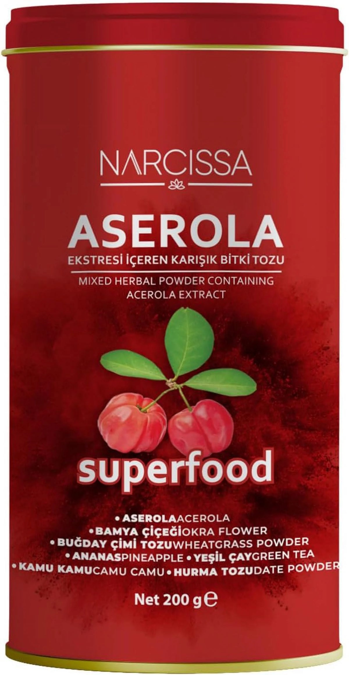 Mixed Herbal Powder with Acerola Extract 200 gr X79061