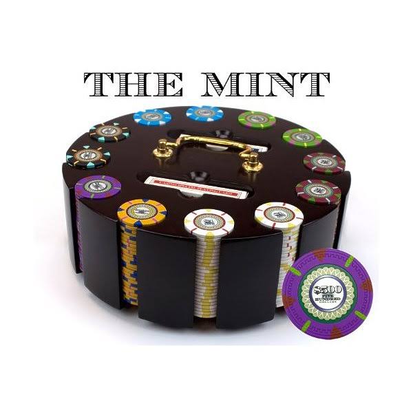 300ct Clay Gaming Chip Set in Carousel M11566