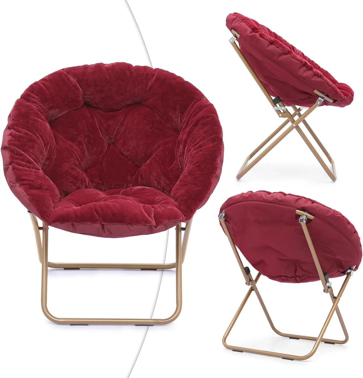 Oversized Foldable Saucer Chair N547