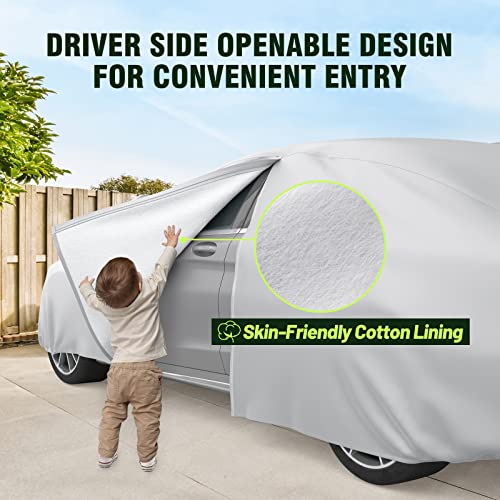 Waterproof All Weather Sedan Car Cover V3770