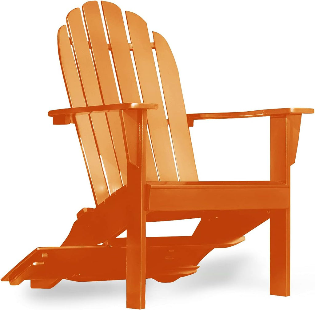 Yellow Adirondack Chair with Tray Table Z293509