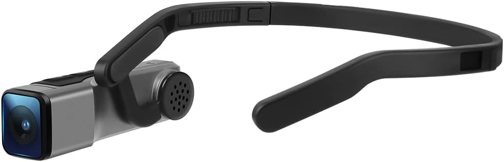 4K Camcorder 60FPS Hands-Free Head Mounted Camera V6477