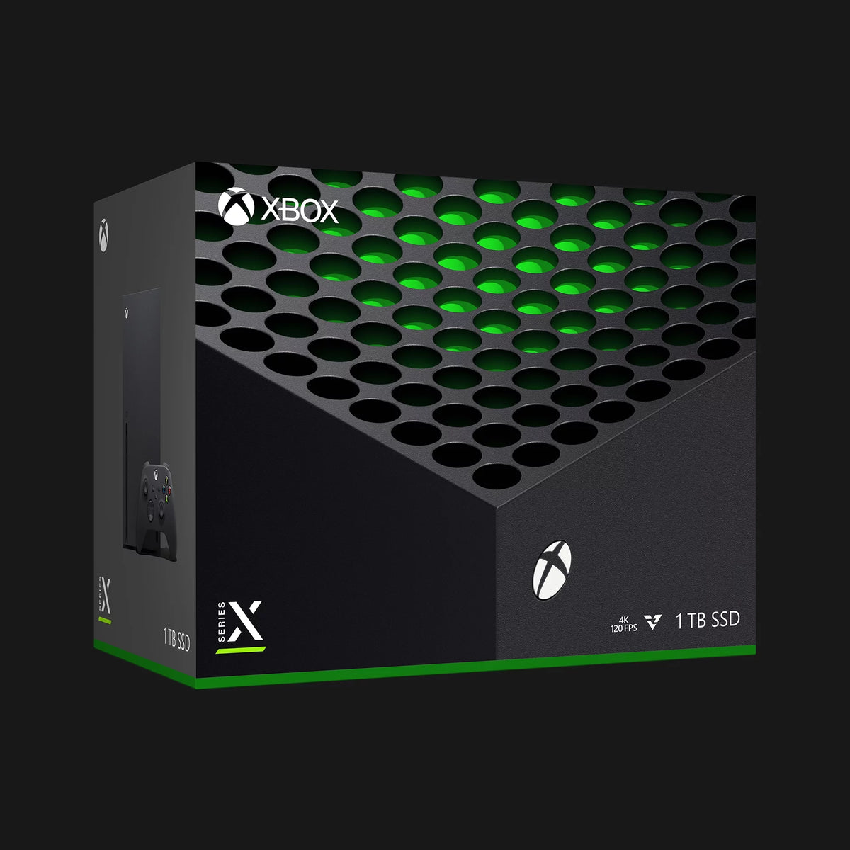 Black Video Game Console W8300
