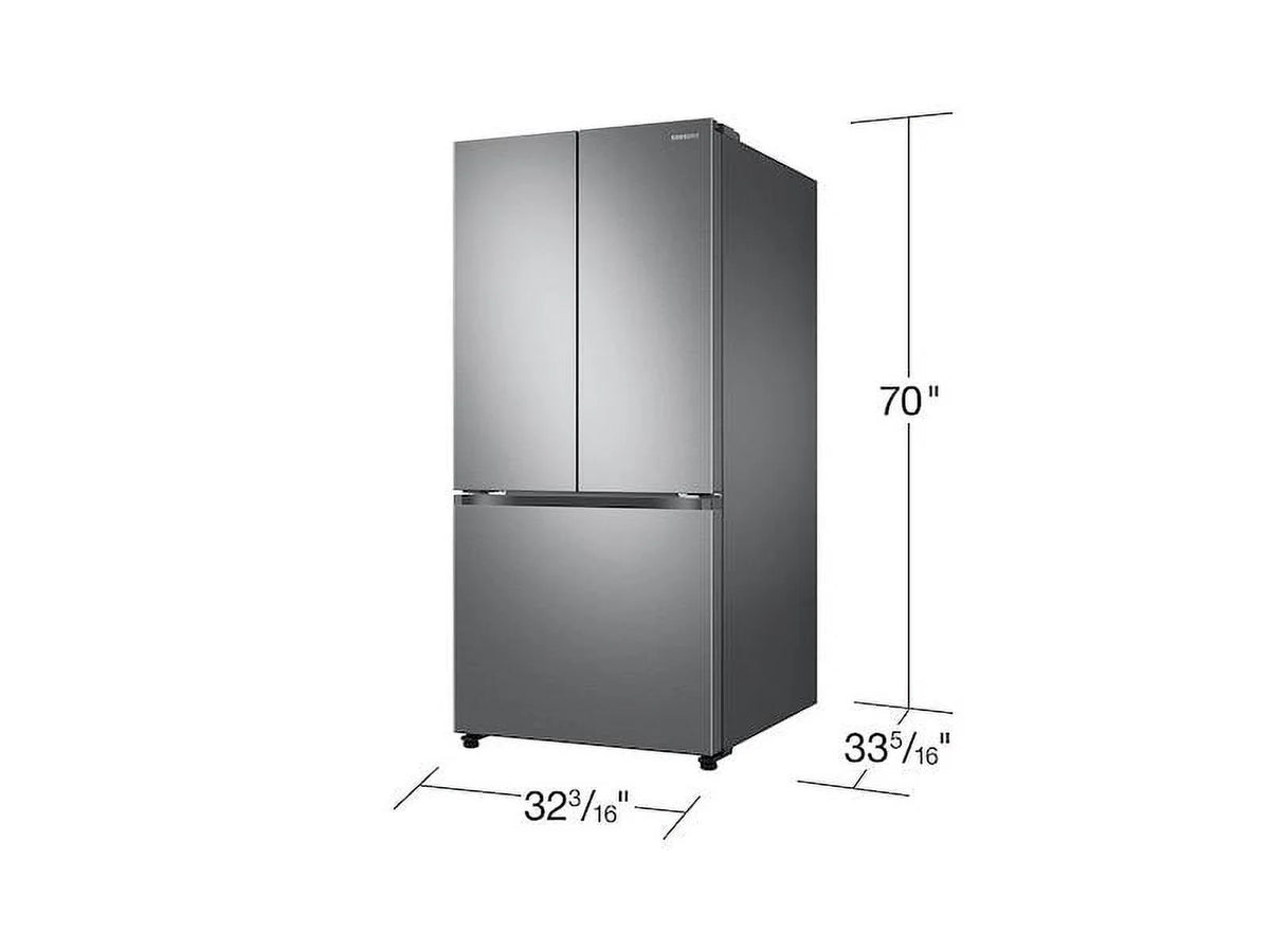 French Door Freestanding Refrigerator Stainless Steel Y666