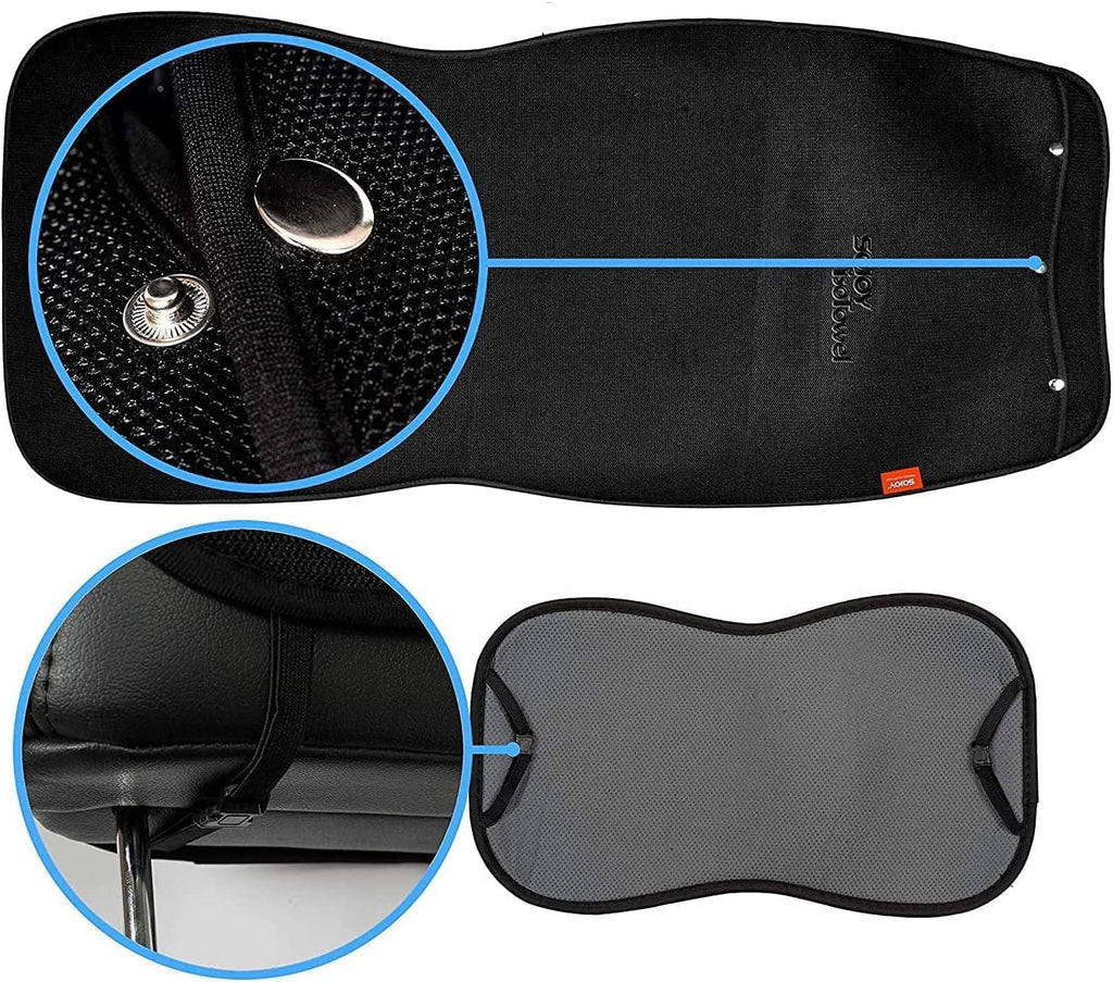 Black Cooling Breathable Car Seat Covers H779