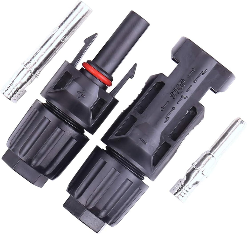 50 Feet 10AWG Solar Extension Cable with Female and Male Connector Q480