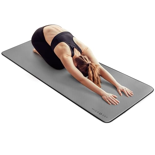 Extra Thick Skid Resistant Yoga Mat with Carrying Strap Q175