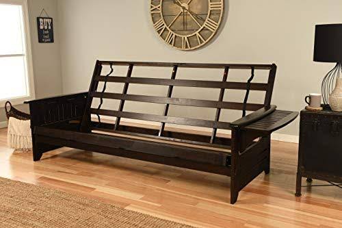 Queen Futon with Suede Red Mattress I34794
