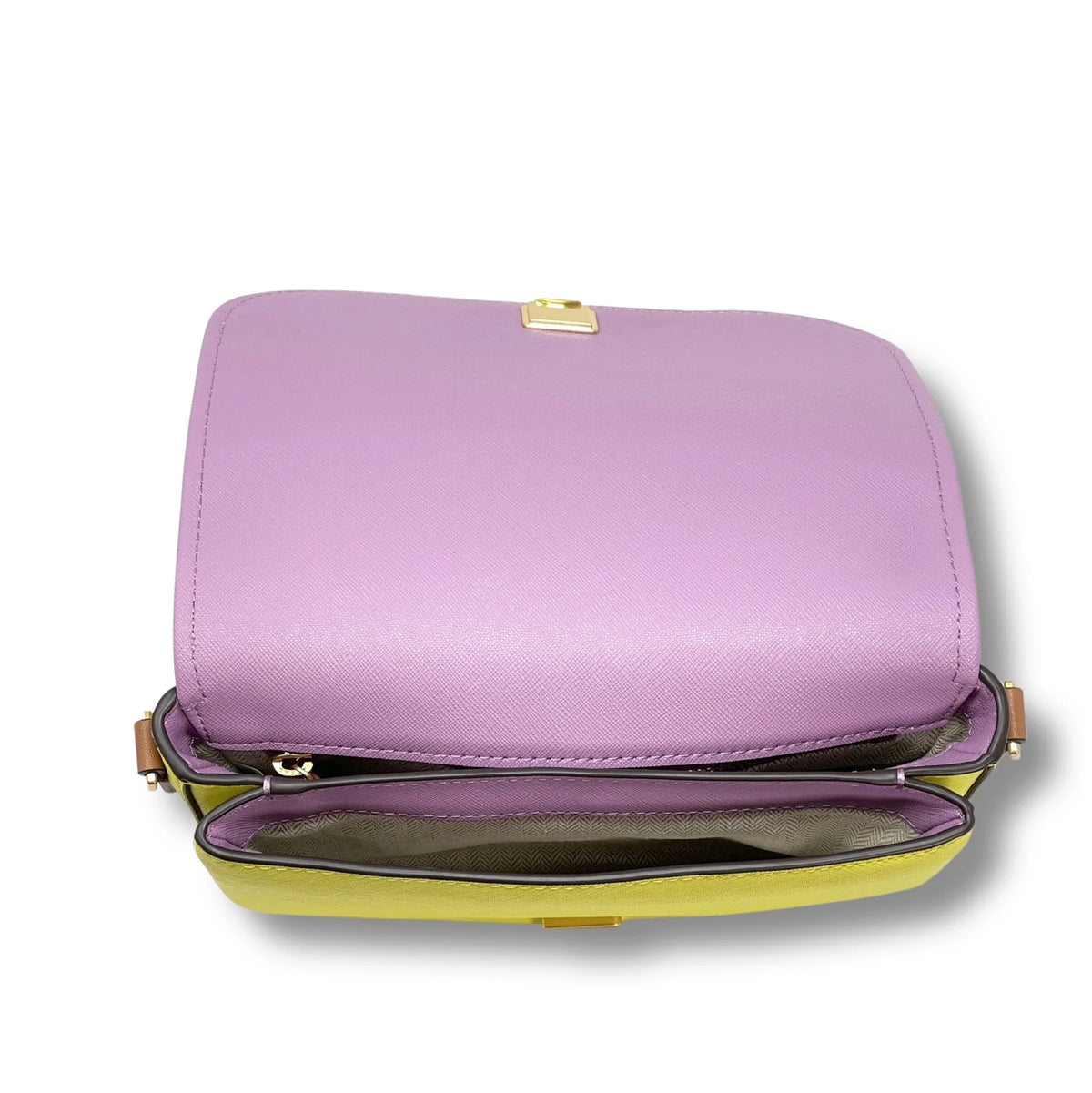 Color-Block Leather Crossbody Bag M428249