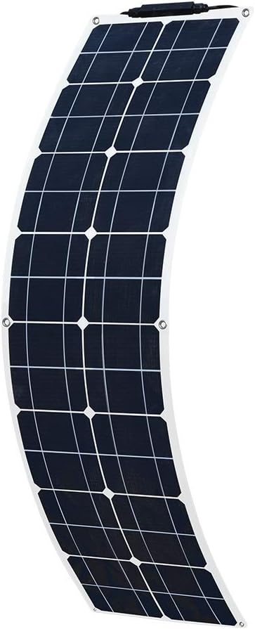 50W 12V Flexible Monocrystalline Solar Panel with PV Connector M861