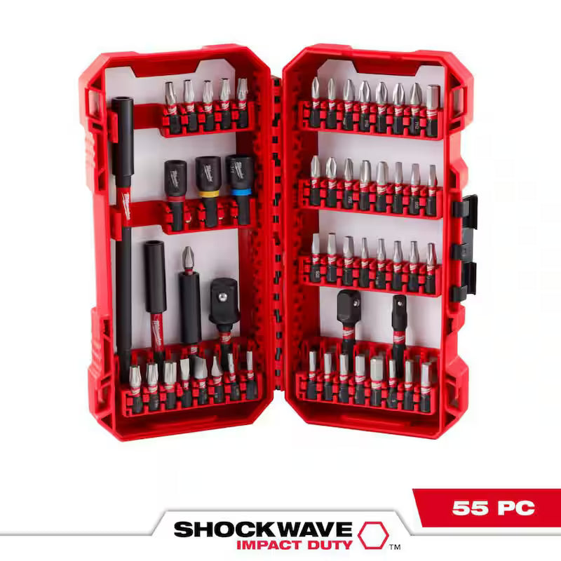 Alloy Steel Screwdriver Bit Set 55-Piece Z15029