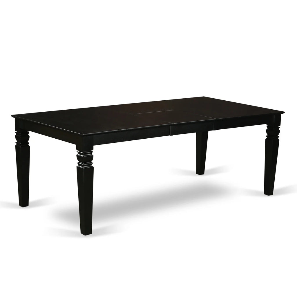 66/84 Inch 9Pc Kitchen Table with 18 In Leaf and Eight Parson Chair C870165