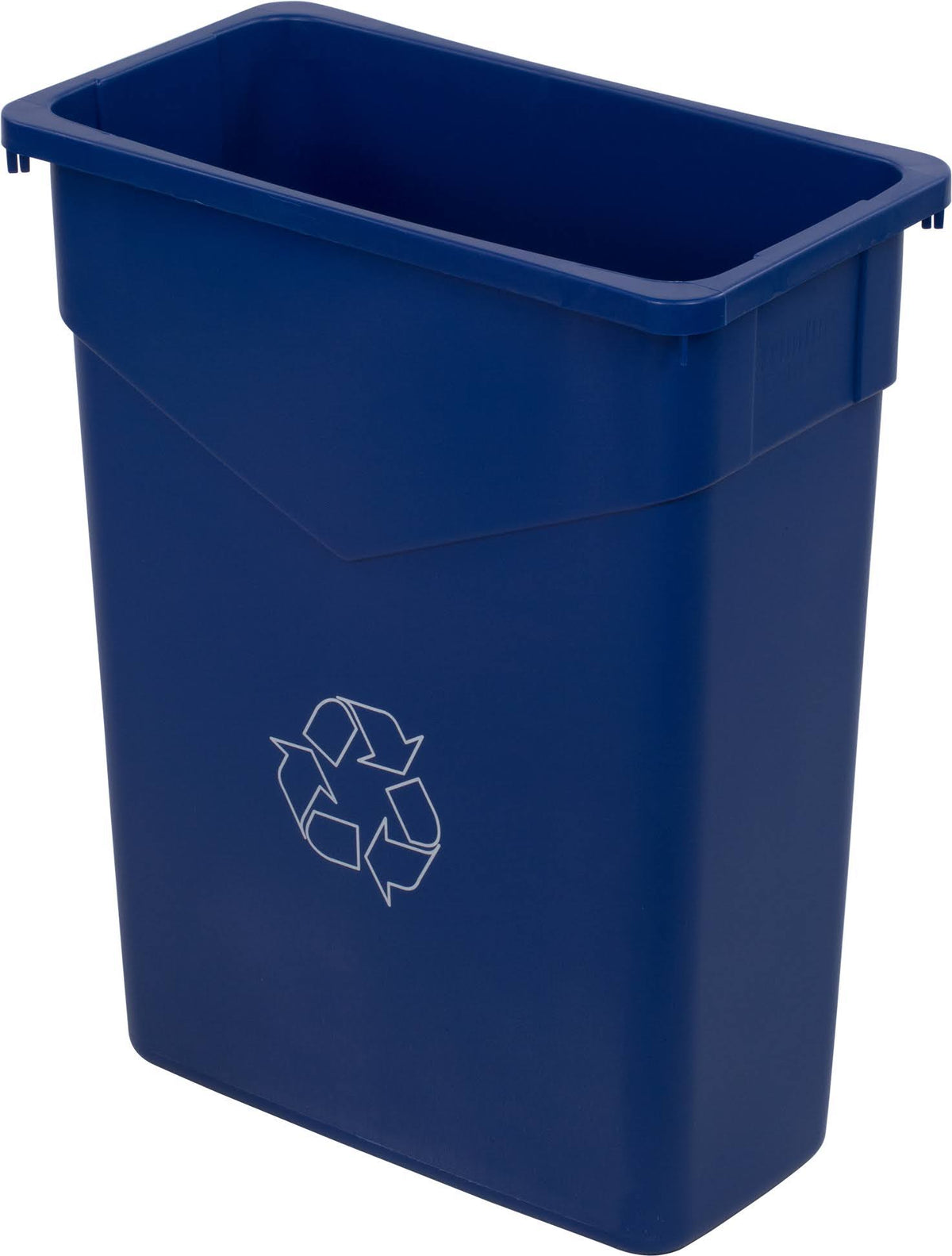 15 Gallon Blue Recycle Trash Cans, 4 Cans C371364