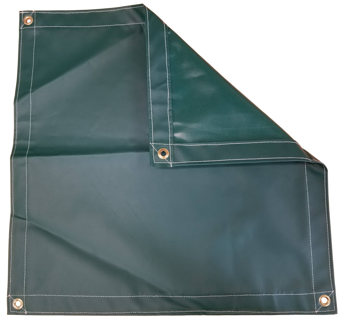 10 x 12 ft Green Vinyl Coated Tarp 10 oz. X73108