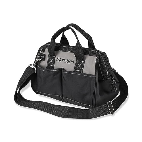 16 Inch Wide Mouth Tool Bag with 21 Pockets P849383