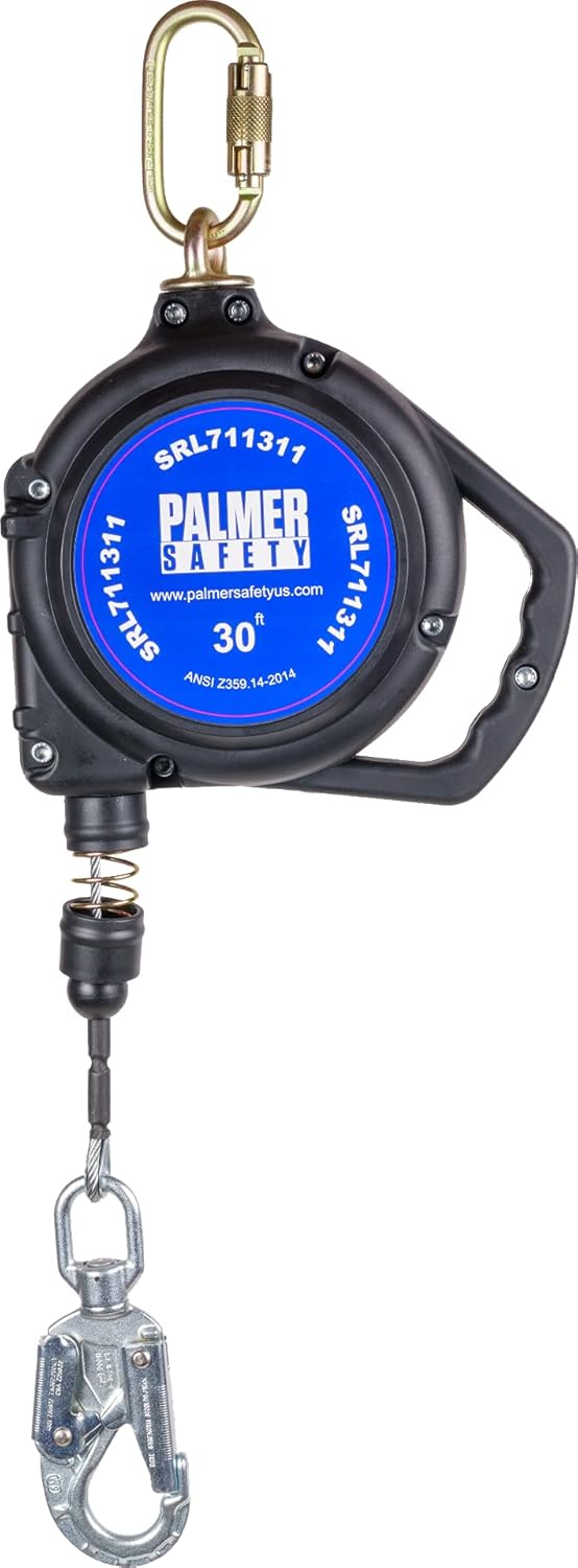 Self Retracting Lifeline with Galvanized Cable and Steel Snap Hook P826432