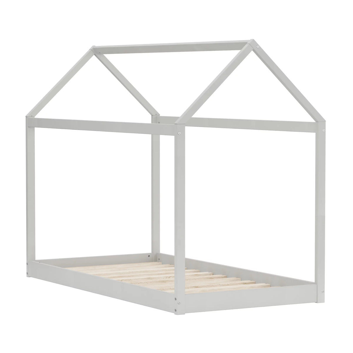 Pink Canopy Twin Bed N85291
