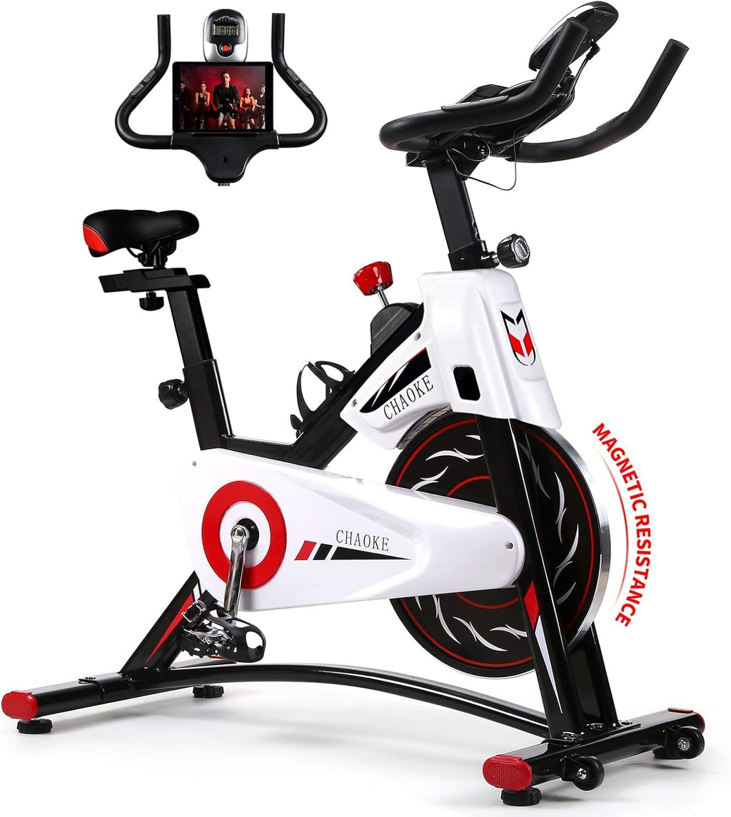 Indoor Cycling Bike Magnetic Resistance Whisper Quiet Y985985