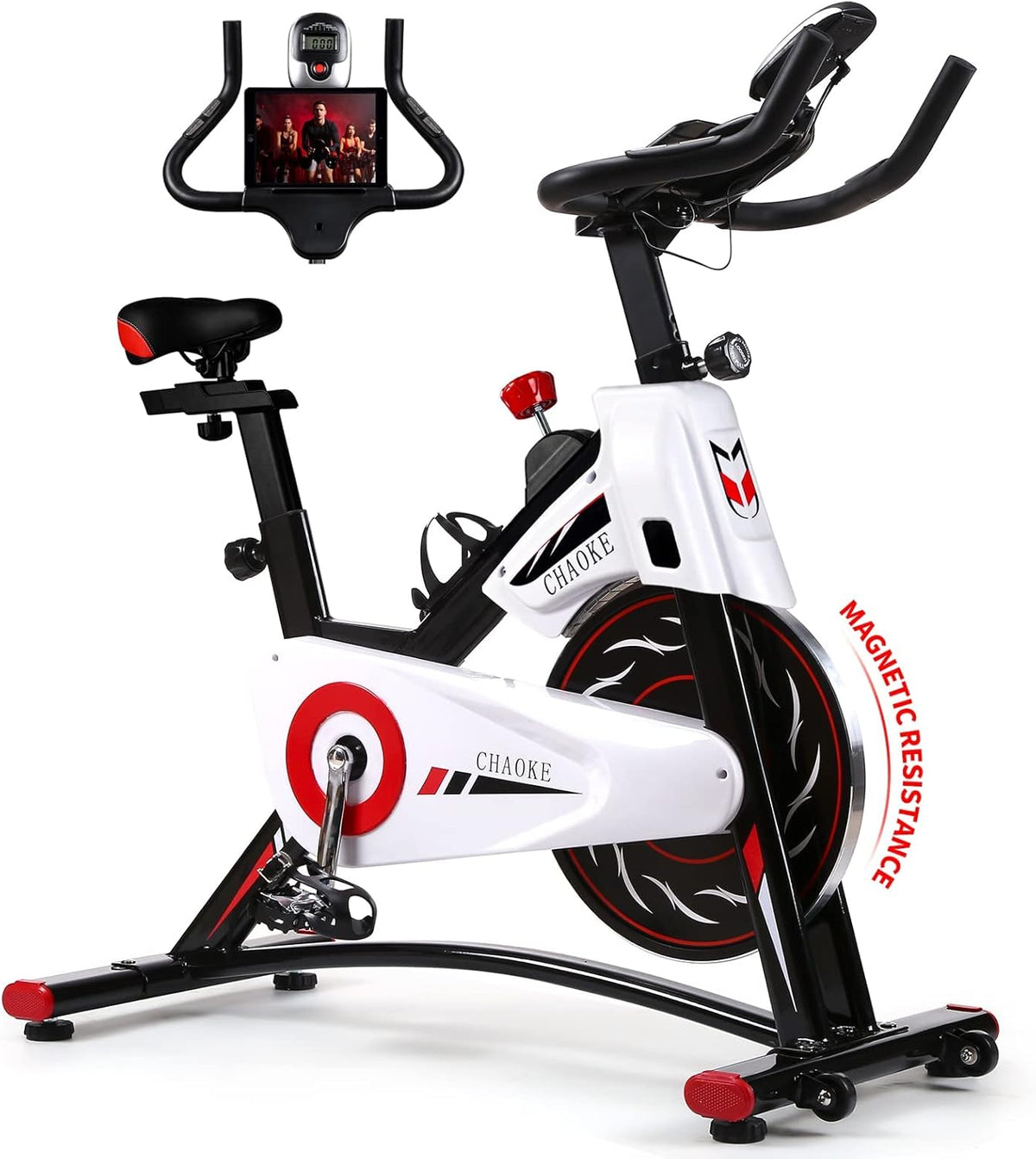 Indoor Cycling Bike Magnetic Resistance Whisper Quiet Y985985