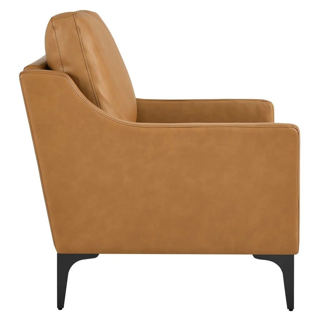 Tan Leather Armchair X784164