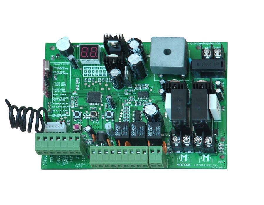 24V DC Circuit Control Board PCB Automatic Swing Gate Door Operator T3001