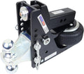 Black Air Hitch with Combo Ball, Fits 3" Hitch P127