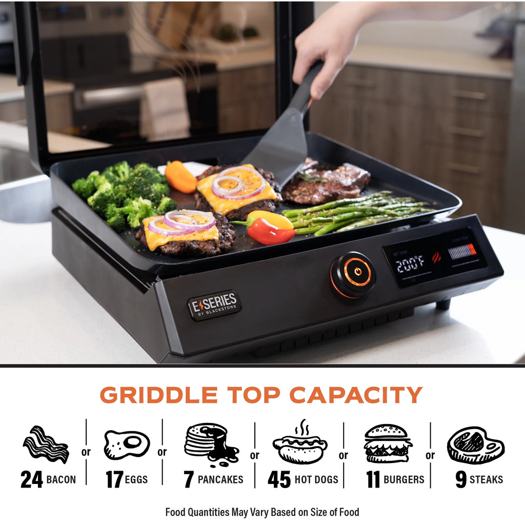 Electric Tabletop Griddle with Hood Y445111