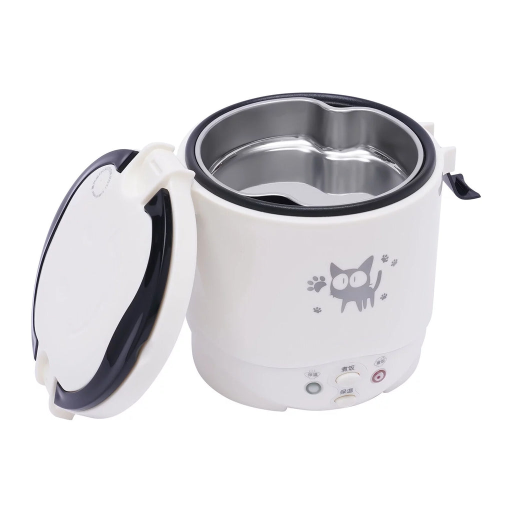 White 12V Mini Rice Cooker G85798