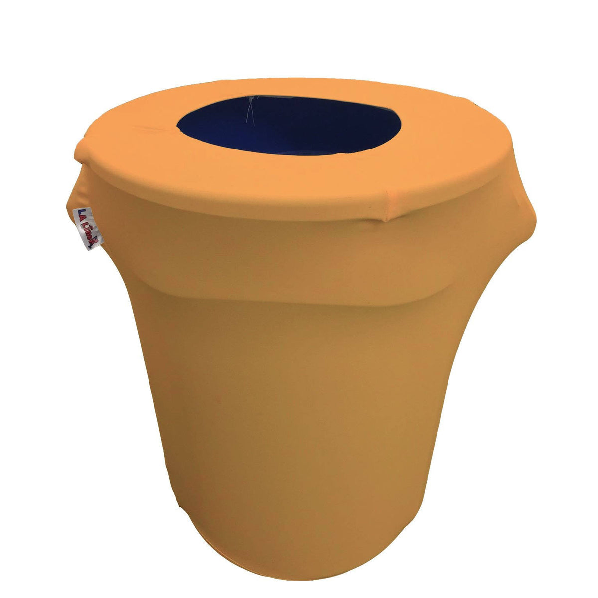 Lilac Stretch Spandex Trash Can Cover, 32 gal. Round G5982