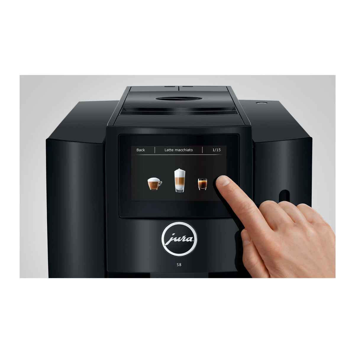 Piano Black Automatic Coffee & Espresso Machine L693646