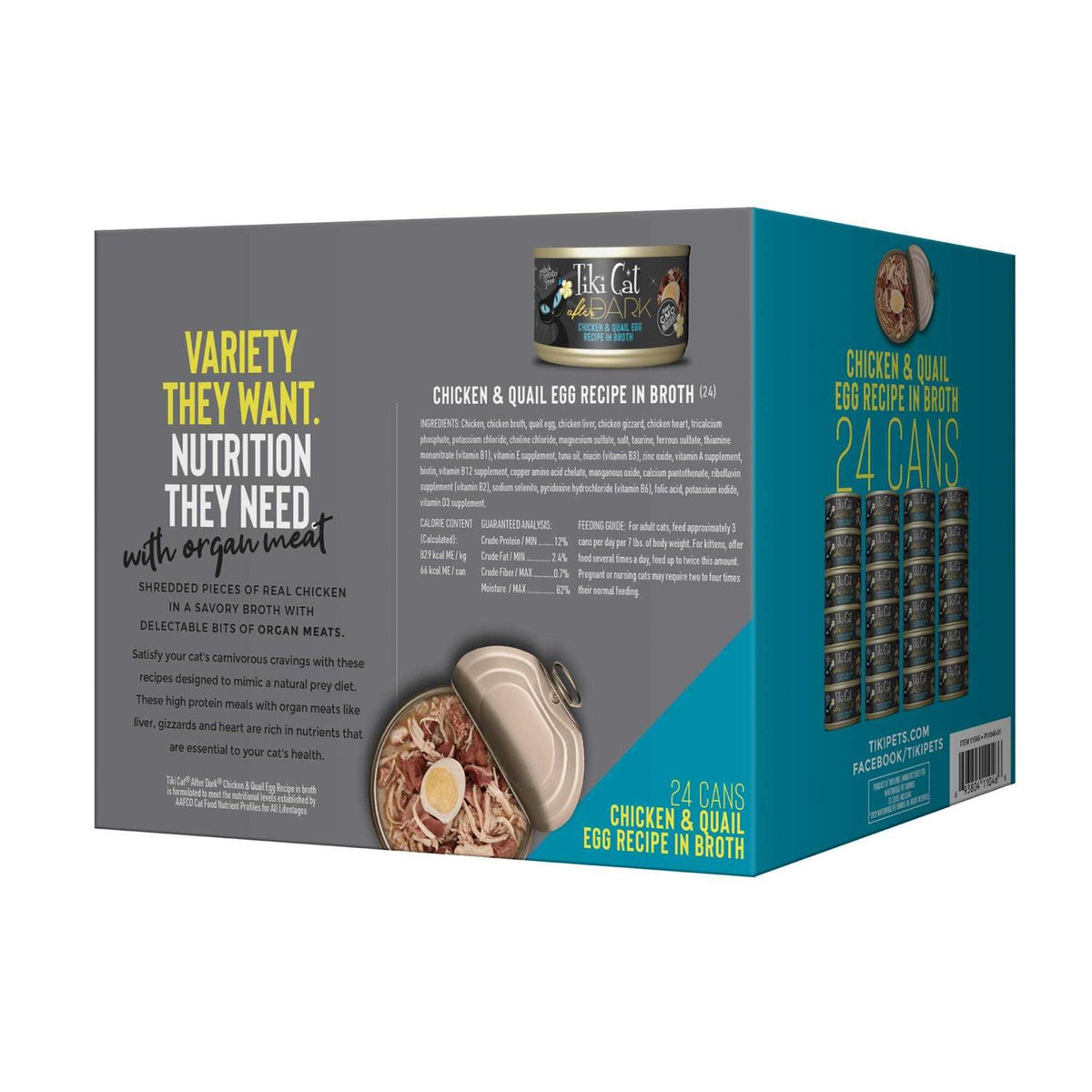 Chicken & Quail Egg Grain-Free Wet Cat Food H309800