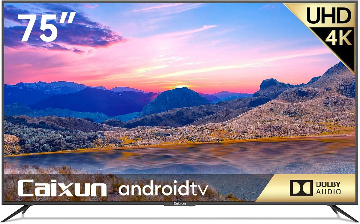 75 inch 4K UHD HDR Smart Android TV W4906