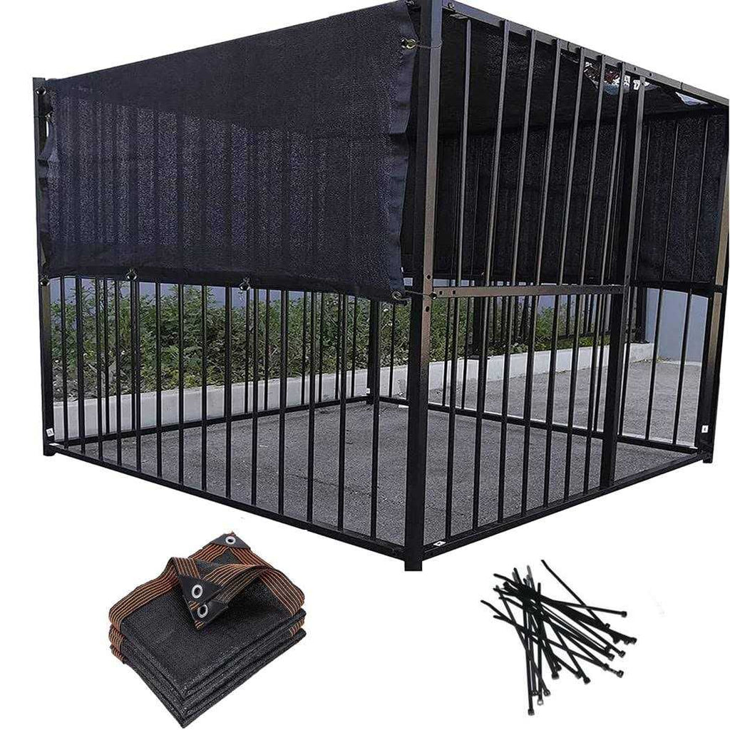Dog Kennel Shade Cover with Grommets X465625
