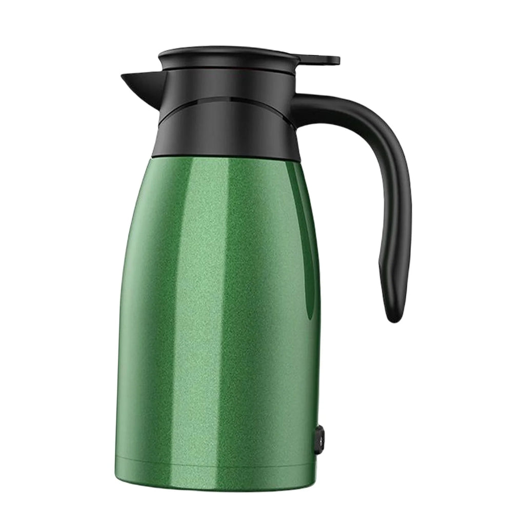 Green 12V Portable Car Kettle Q871918