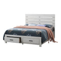 Wood King Storage Bed with 2 Drawers N246134