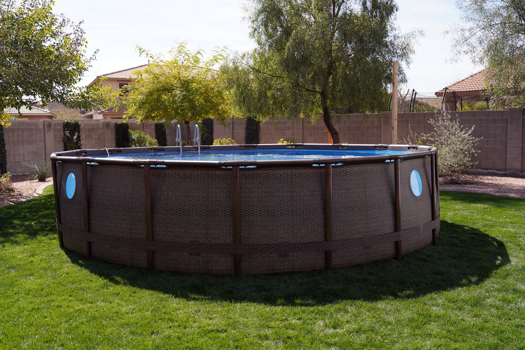 18' x 48 Above Ground Swimming Pool Set G4084
