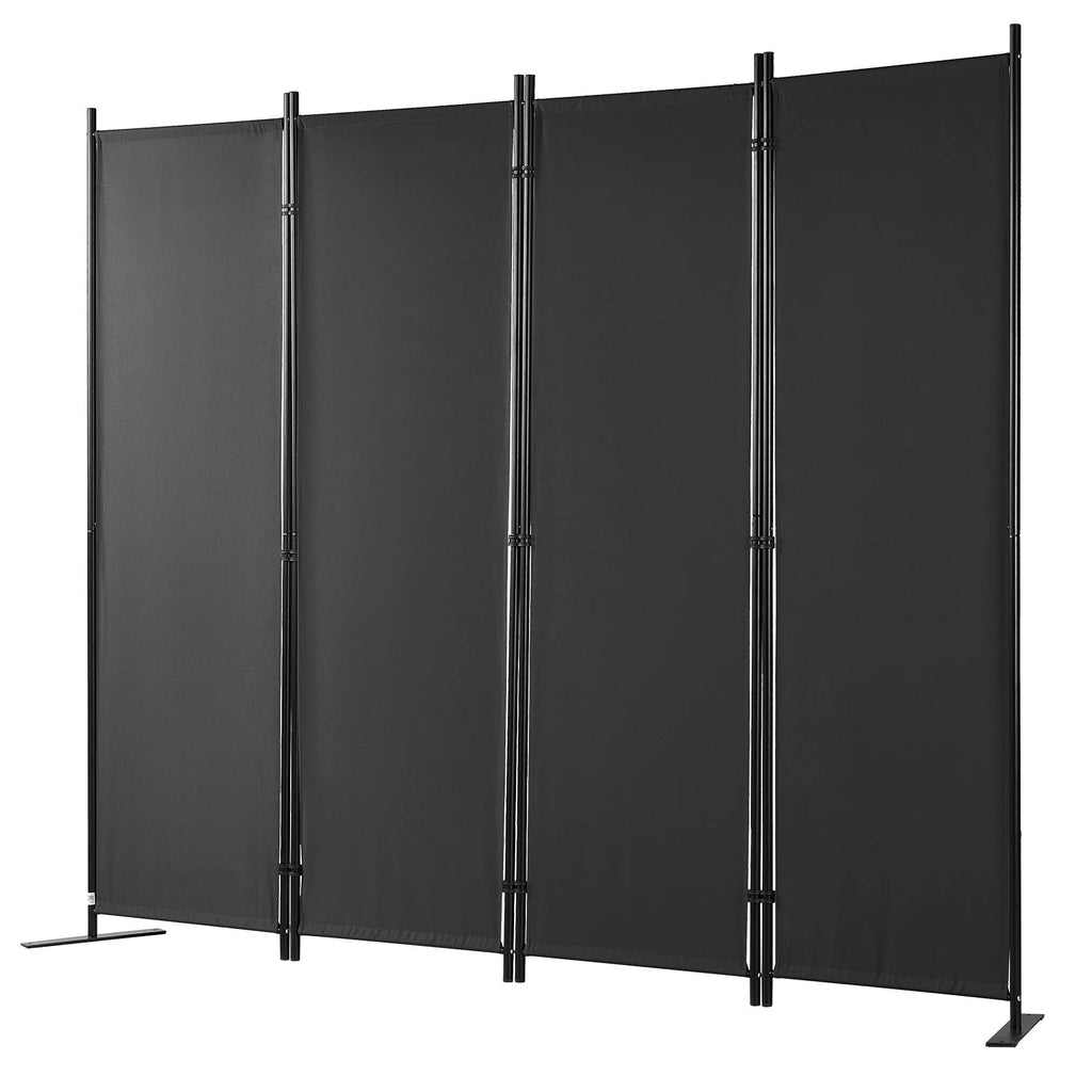 4-Panel Folding Fabric Room Divider F694313