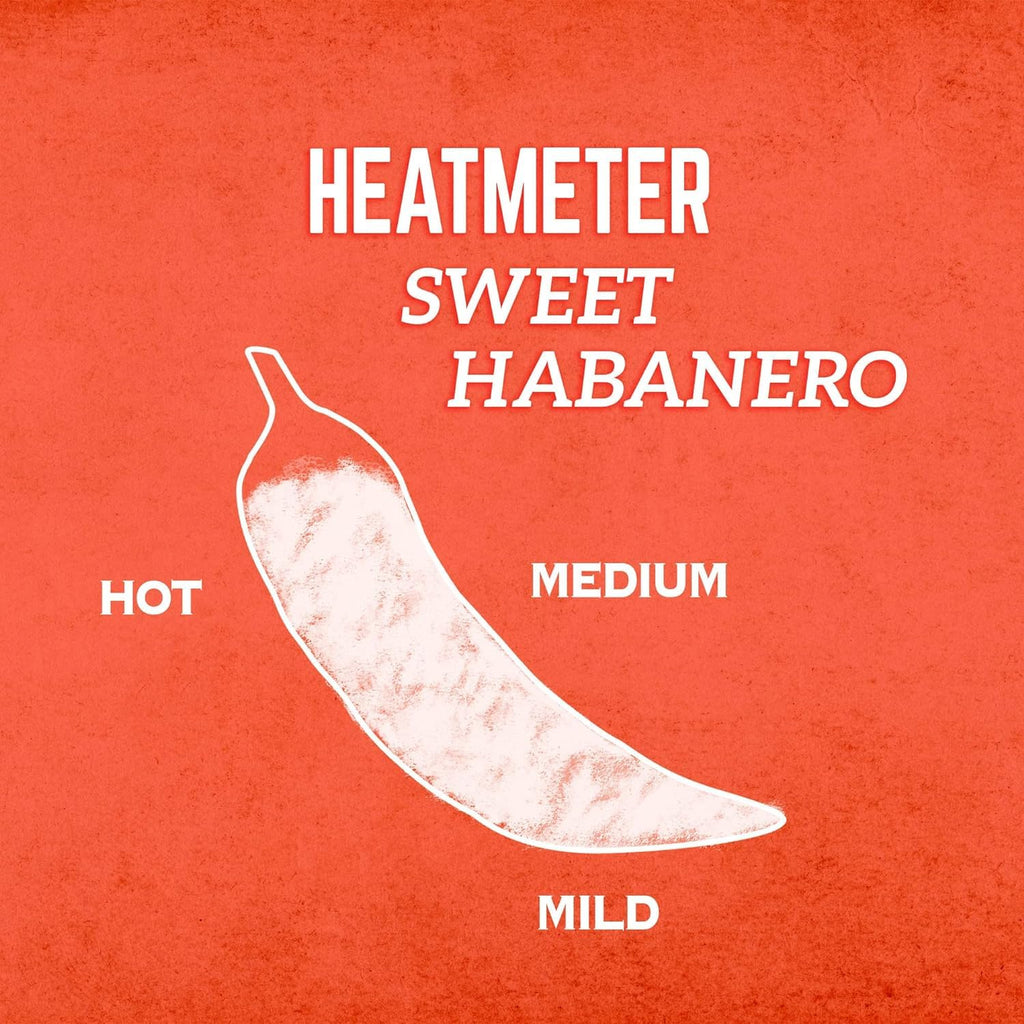 Sweet Habanero Hot Sauce, 5 fl oz, Pack of 2 U250