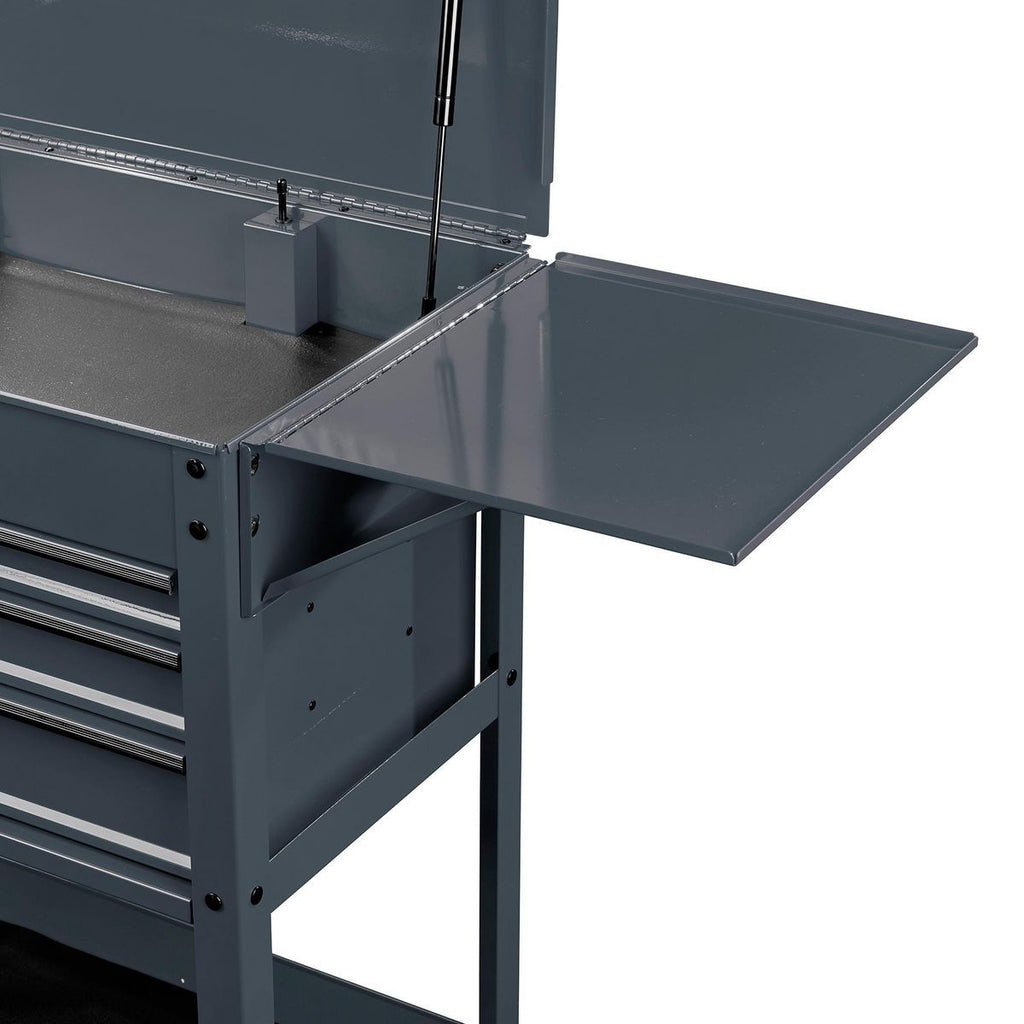 Slate Gray Folding Side Tray X371004