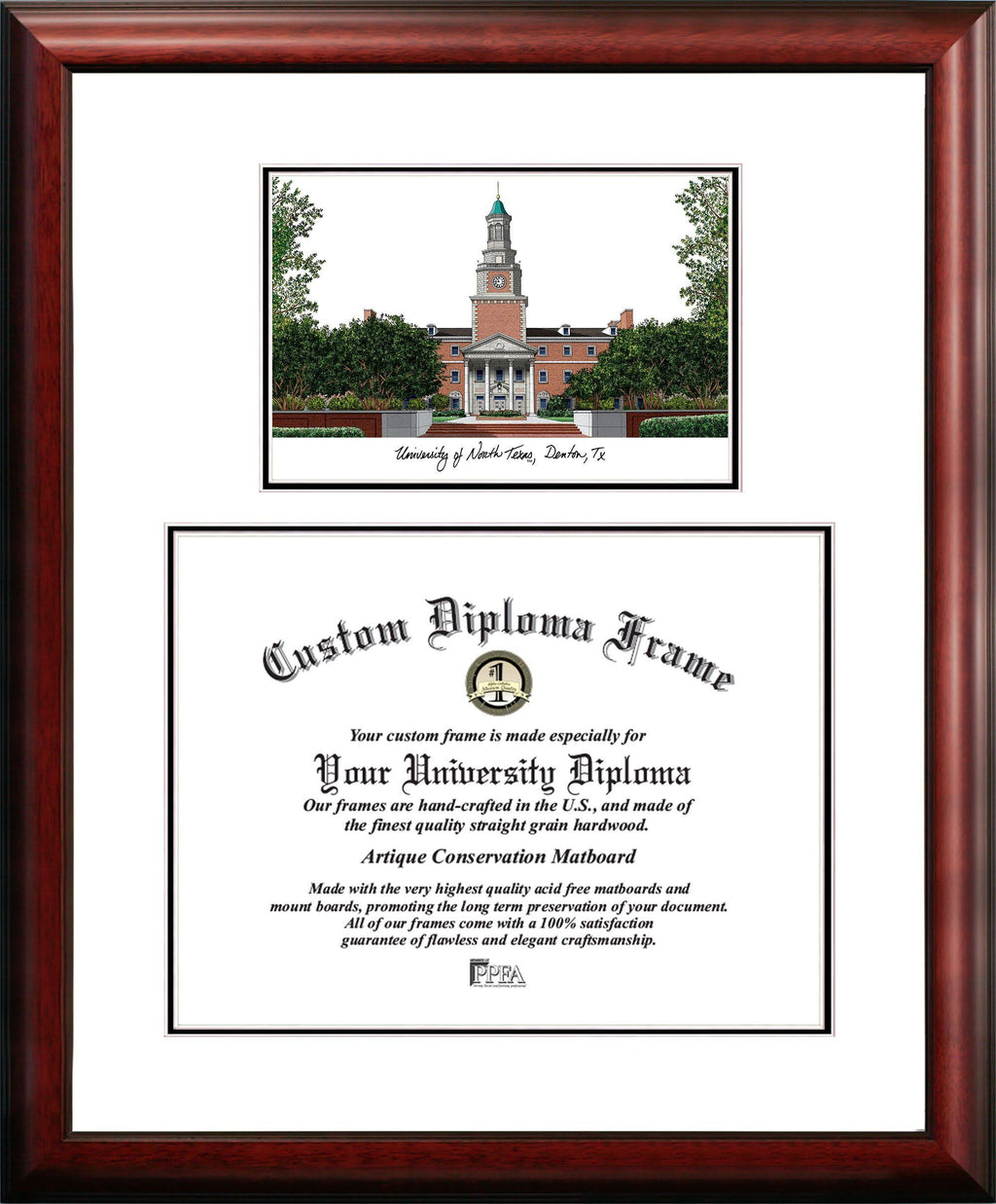 17W x 14H Diploma Frame E9431