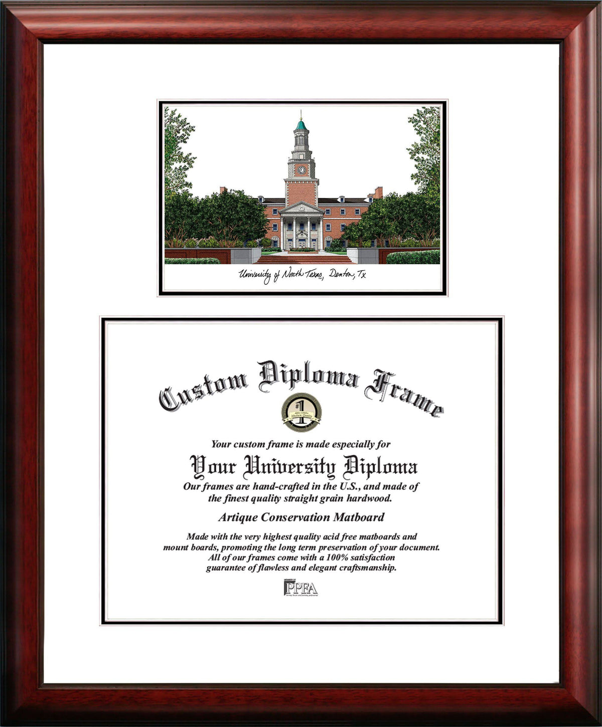 17W x 14H Diploma Frame E9431