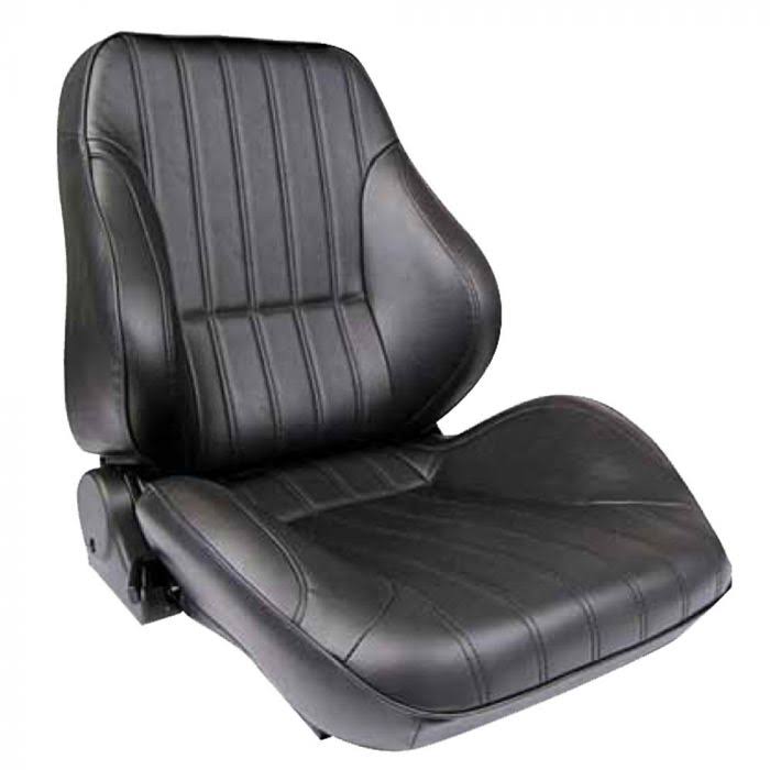 Black Vinyl Seat J14089